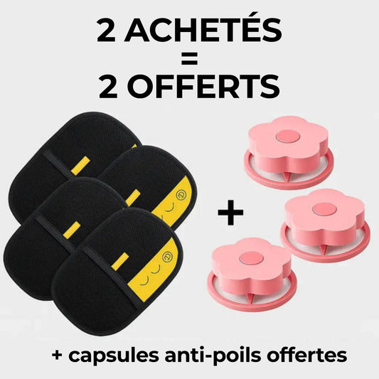 Sheddy - Gant Anti-Poils Réutilisable & Écologique